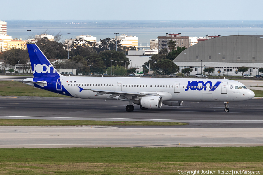 Joon Airbus A321-211 (F-GTAK) | Photo 241400