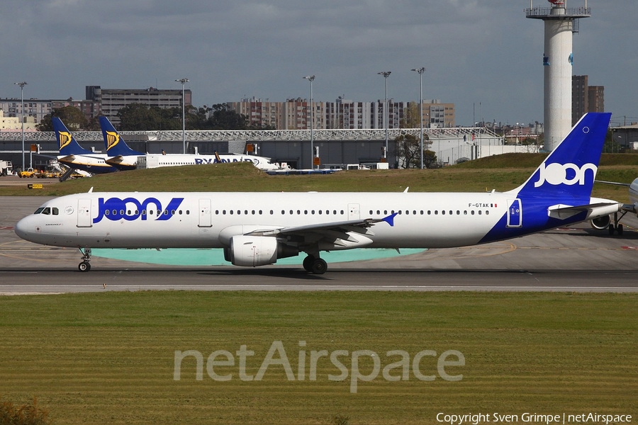 Joon Airbus A321-211 (F-GTAK) | Photo 314970