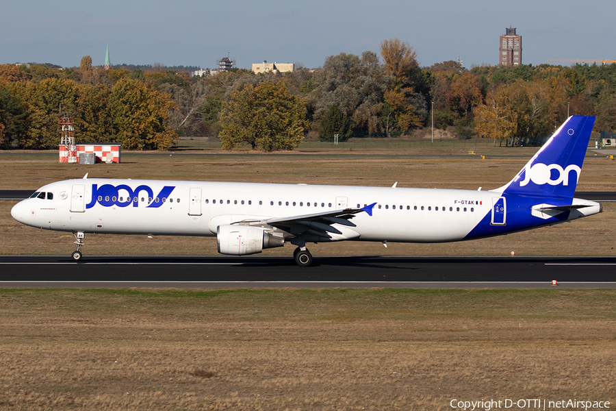 Joon Airbus A321-211 (F-GTAK) | Photo 273687