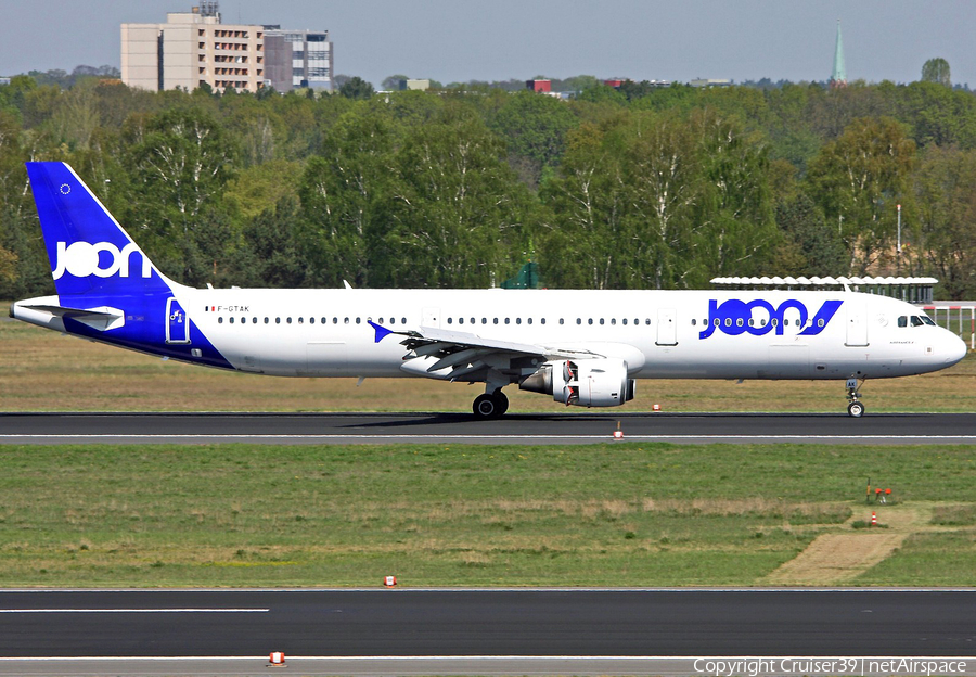 Joon Airbus A321-211 (F-GTAK) | Photo 274717