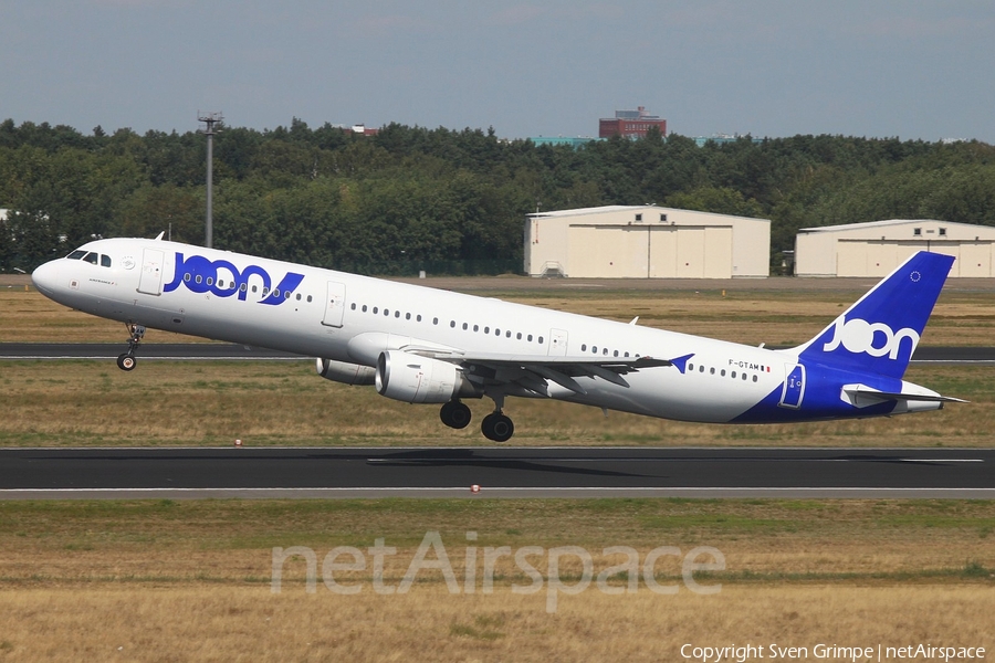 Joon Airbus A321-212 (F-GTAM) | Photo 259389