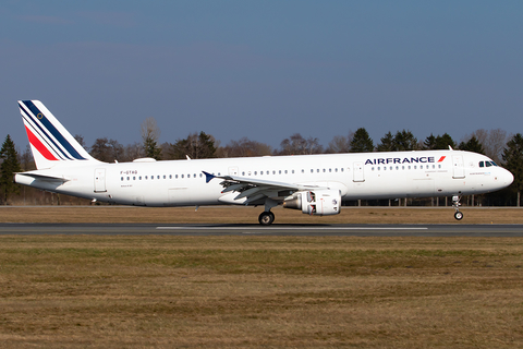 Air France Airbus A321-212 (F-GTAQ) at  Hamburg - Fuhlsbuettel (Helmut Schmidt), Germany
