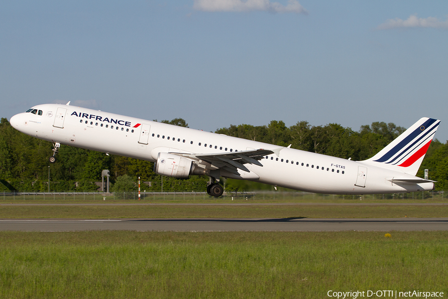 Air France Airbus A321-211 (F-GTAS) | Photo 495012