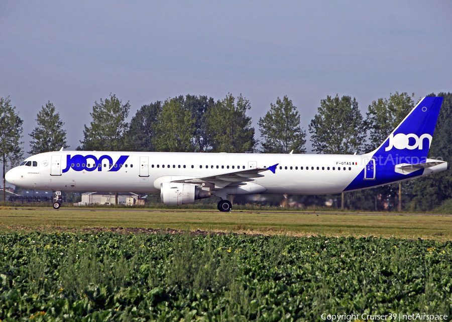 Joon Airbus A321-211 (F-GTAS) | Photo 376527
