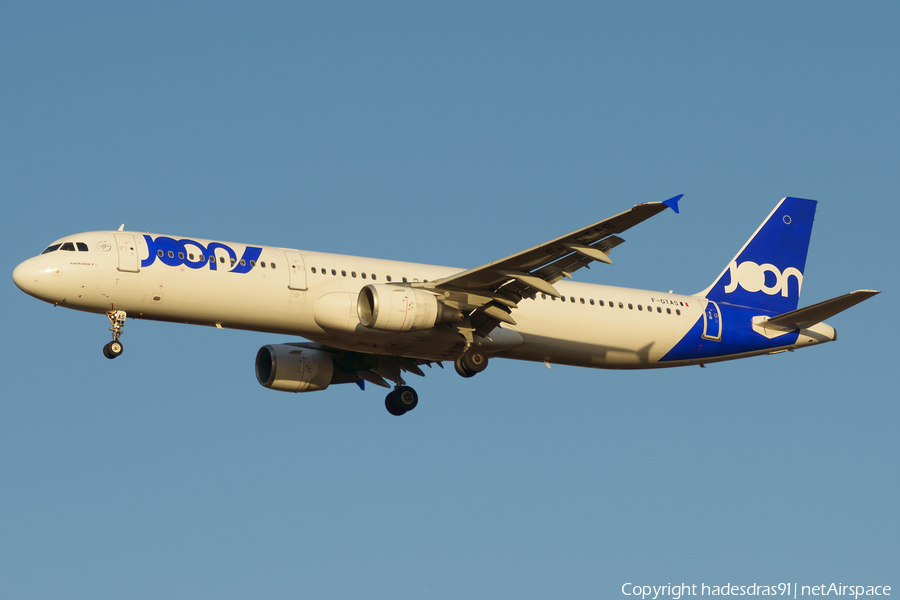 Joon Airbus A321-211 (F-GTAS) | Photo 298303