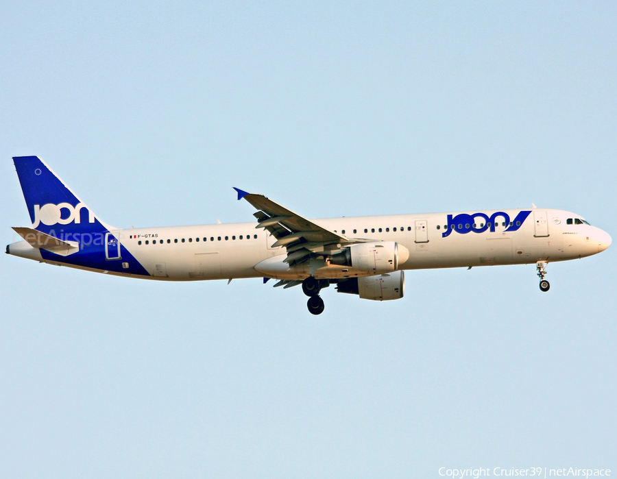 Joon Airbus A321-211 (F-GTAS) | Photo 374382
