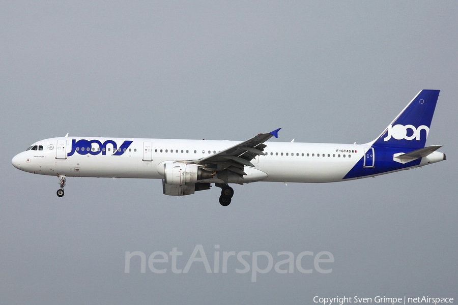 Joon Airbus A321-211 (F-GTAS) | Photo 321542