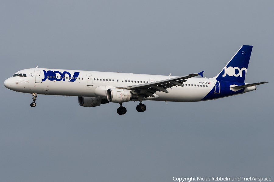 Joon Airbus A321-211 (F-GTAS) | Photo 321559