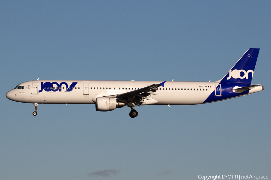Joon Airbus A321-211 (F-GTAS) | Photo 360783