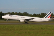 Air France Airbus A321-212 (F-GTAT) at  Hamburg - Fuhlsbuettel (Helmut Schmidt), Germany