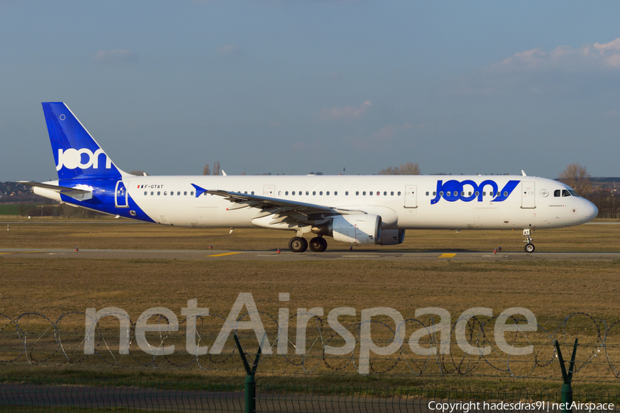 Joon Airbus A321-212 (F-GTAT) | Photo 307321