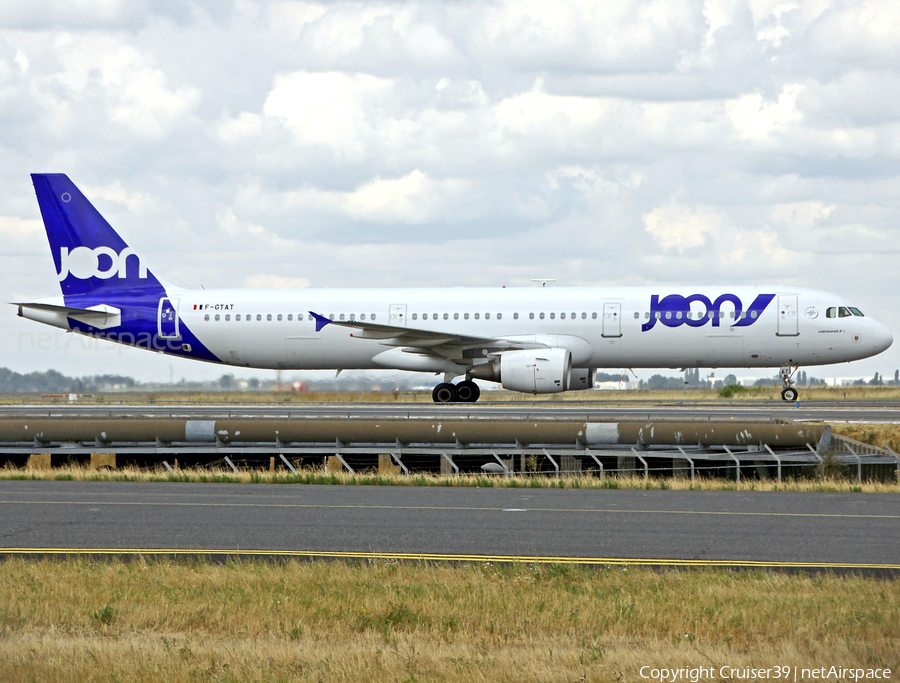 Joon Airbus A321-212 (F-GTAT) | Photo 374434