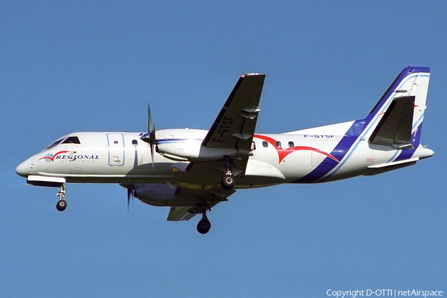 Regional Airlines SAAB 340B (F-GTSF) | Photo 339018