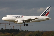 Air France Airbus A318-111 (F-GUGA) at  Hamburg - Fuhlsbuettel (Helmut Schmidt), Germany