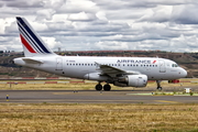 Air France Airbus A318-111 (F-GUGA) at  Madrid - Barajas, Spain