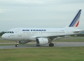 Air France Airbus A318-111 (F-GUGA) at  Manchester - International (Ringway), United Kingdom