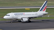 Air France Airbus A318-111 (F-GUGB) at  Dusseldorf - International, Germany
