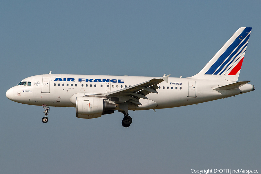 Air France Airbus A318-111 (F-GUGB) | Photo 291715