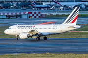 Air France Airbus A318-111 (F-GUGB) at  Madrid - Barajas, Spain