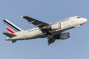 Air France Airbus A318-111 (F-GUGD) at  Dusseldorf - International, Germany