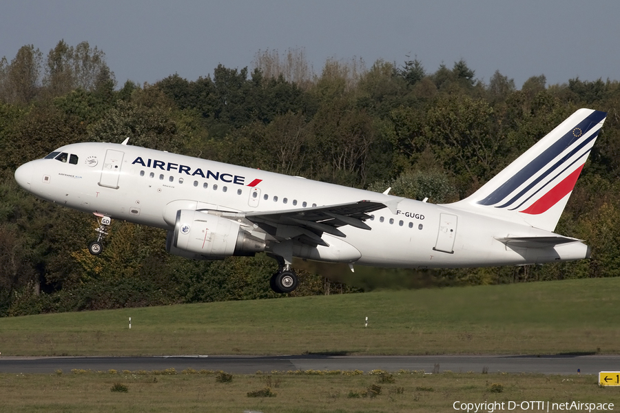 Air France Airbus A318-111 (F-GUGD) | Photo 454619