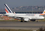 Air France Airbus A318-111 (F-GUGD) at  Madrid - Barajas, Spain