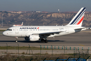 Air France Airbus A318-111 (F-GUGD) at  Madrid - Barajas, Spain