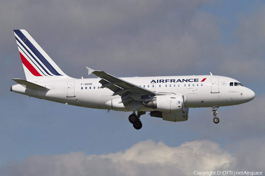 Air France Airbus A318-111 (F-GUGE) | Photo 313096