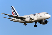 Air France Airbus A318-111 (F-GUGE) at  Barcelona - El Prat, Spain