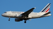 Air France Airbus A318-111 (F-GUGE) at  Frankfurt am Main, Germany