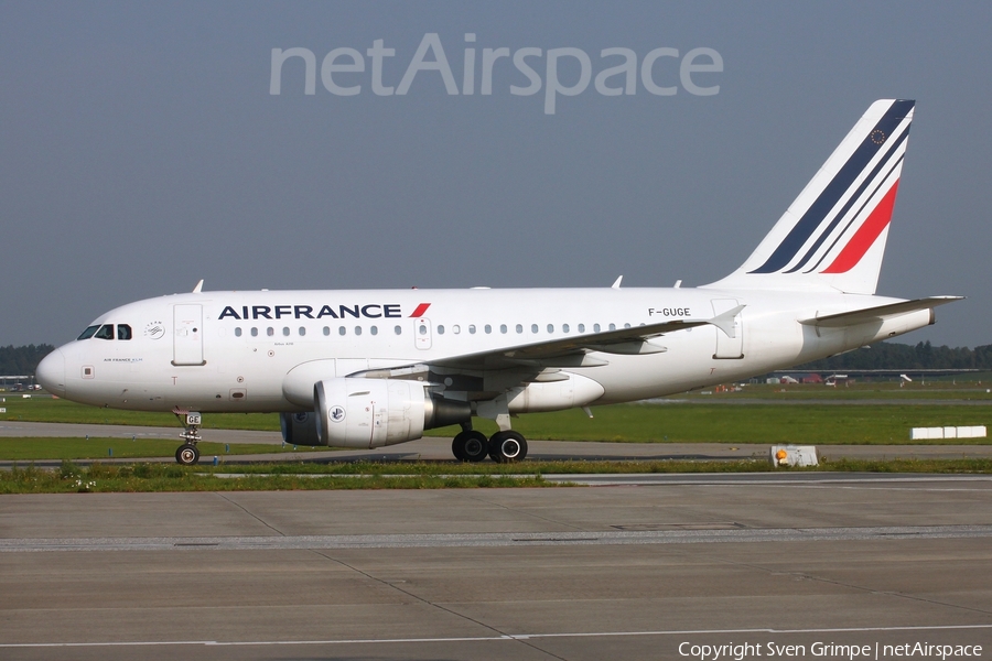 Air France Airbus A318-111 (F-GUGE) | Photo 449826