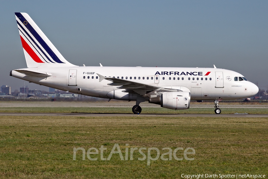 Air France Airbus A318-111 (F-GUGF) | Photo 358400
