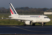 Air France Airbus A318-111 (F-GUGF) at  Dusseldorf - International, Germany