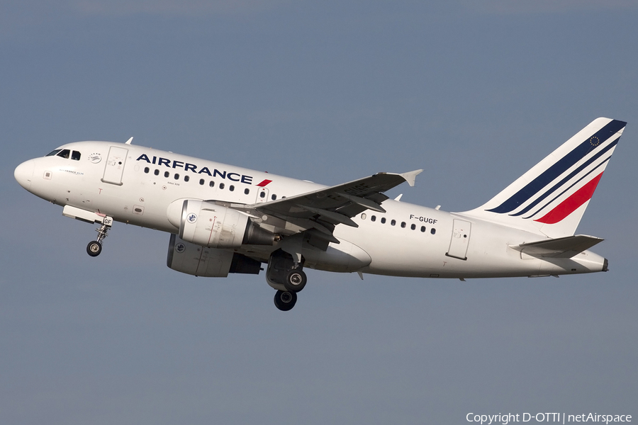 Air France Airbus A318-111 (F-GUGF) | Photo 456315