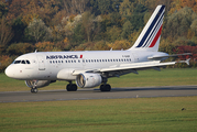 Air France Airbus A318-111 (F-GUGF) at  Hamburg - Fuhlsbuettel (Helmut Schmidt), Germany