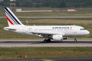 Air France Airbus A318-111 (F-GUGG) at  Dusseldorf - International, Germany