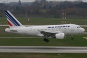 Air France Airbus A318-111 (F-GUGG) at  Dusseldorf - International, Germany