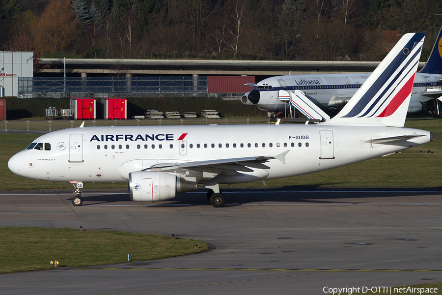 Air France Airbus A318-111 (F-GUGG) | Photo 524548