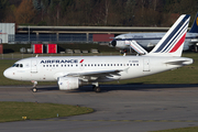 Air France Airbus A318-111 (F-GUGG) at  Hamburg - Fuhlsbuettel (Helmut Schmidt), Germany