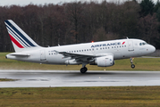 Air France Airbus A318-111 (F-GUGH) at  Hamburg - Fuhlsbuettel (Helmut Schmidt), Germany