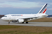 Air France Airbus A318-111 (F-GUGI) at  Geneva - International, Switzerland