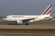 Air France Airbus A318-111 (F-GUGI) at  Geneva - International, Switzerland