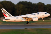 Air France Airbus A318-111 (F-GUGI) at  Hamburg - Fuhlsbuettel (Helmut Schmidt), Germany