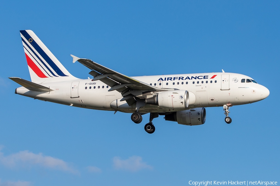 Air France Airbus A318-111 (F-GUGI) | Photo 333245
