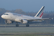 Air France Airbus A318-111 (F-GUGI) at  Hamburg - Fuhlsbuettel (Helmut Schmidt), Germany