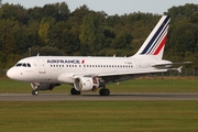 Air France Airbus A318-111 (F-GUGI) at  Hamburg - Fuhlsbuettel (Helmut Schmidt), Germany