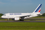 Air France Airbus A318-111 (F-GUGI) at  Manchester - International (Ringway), United Kingdom