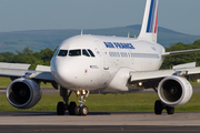 Air France Airbus A318-111 (F-GUGI) at  Manchester - International (Ringway), United Kingdom