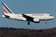 Air France Airbus A318-111 (F-GUGI) at  Zurich - Kloten, Switzerland