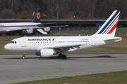 Air France Airbus A318-111 (F-GUGJ) at  Hamburg - Fuhlsbuettel (Helmut Schmidt), Germany